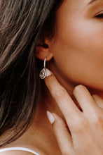 Load image into Gallery viewer, Sterling Silver Bridal Teardrop Earrings
