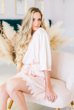 Load image into Gallery viewer, Satin Plain Robes- Blush
