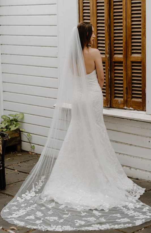 Veil- Leaf Lace