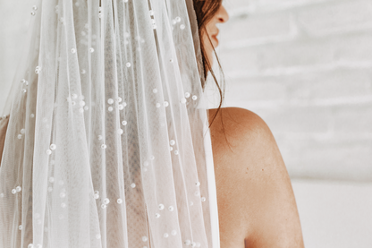 Pearl Wedding Veil